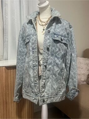 Coach denim jacket